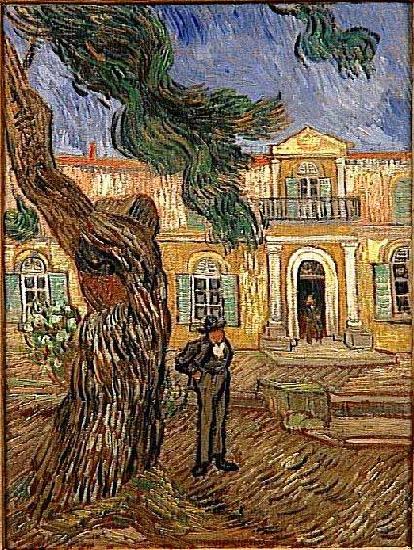 Vincent Van Gogh Saint Paul Asylum oil painting image
